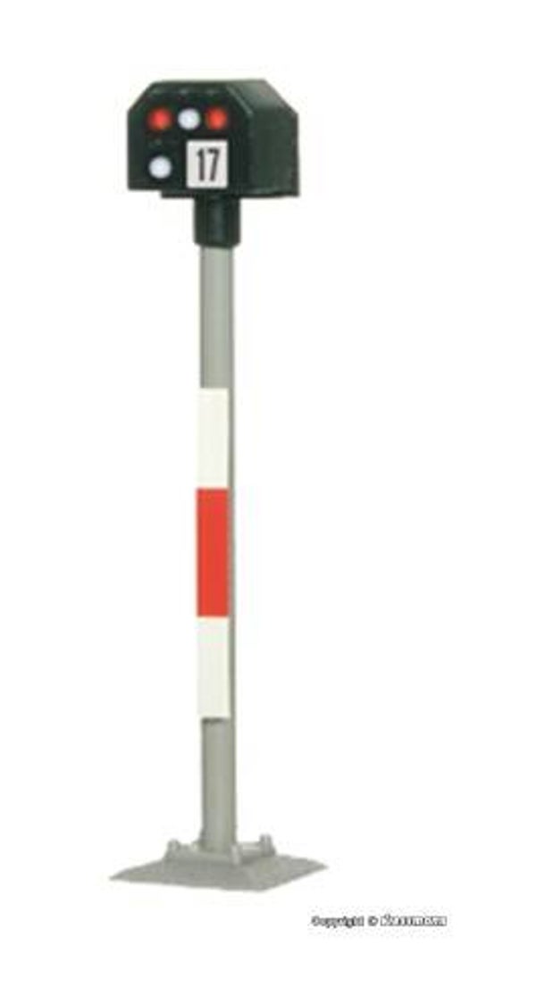 Viessmann 4417 N Licht-Sperrsignal, hoch