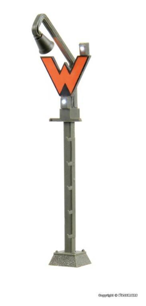 Viessmann 4419 N Wartesignal mit Anstrahlleuchte