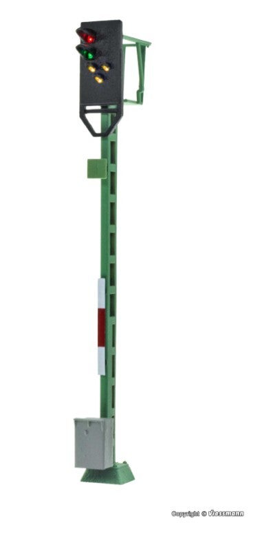 Viessmann 4680 H0 Licht-Hauptsignal DB mit 3 Lichtern und 3 Zusatzlichtern