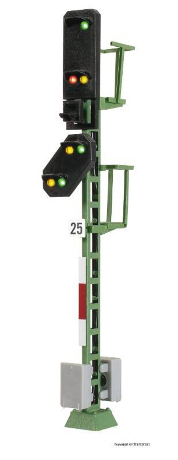 Viessmann 4725 H0 Licht-Einfahrsignal mit Vorsignal und Multiplex -Technologie
