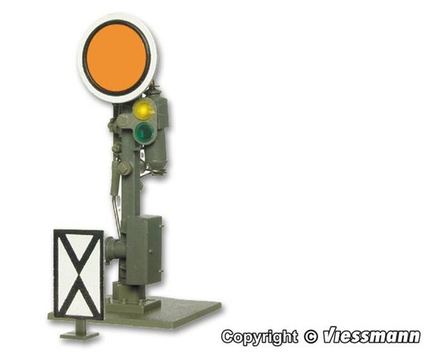 Viessmann 4906 TT Form-Vorsignal DR, Scheibe beweglich