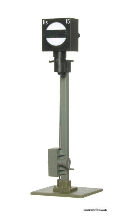 Viessmann 4909 TT Form-Sperrsignal mit Flanschfuß