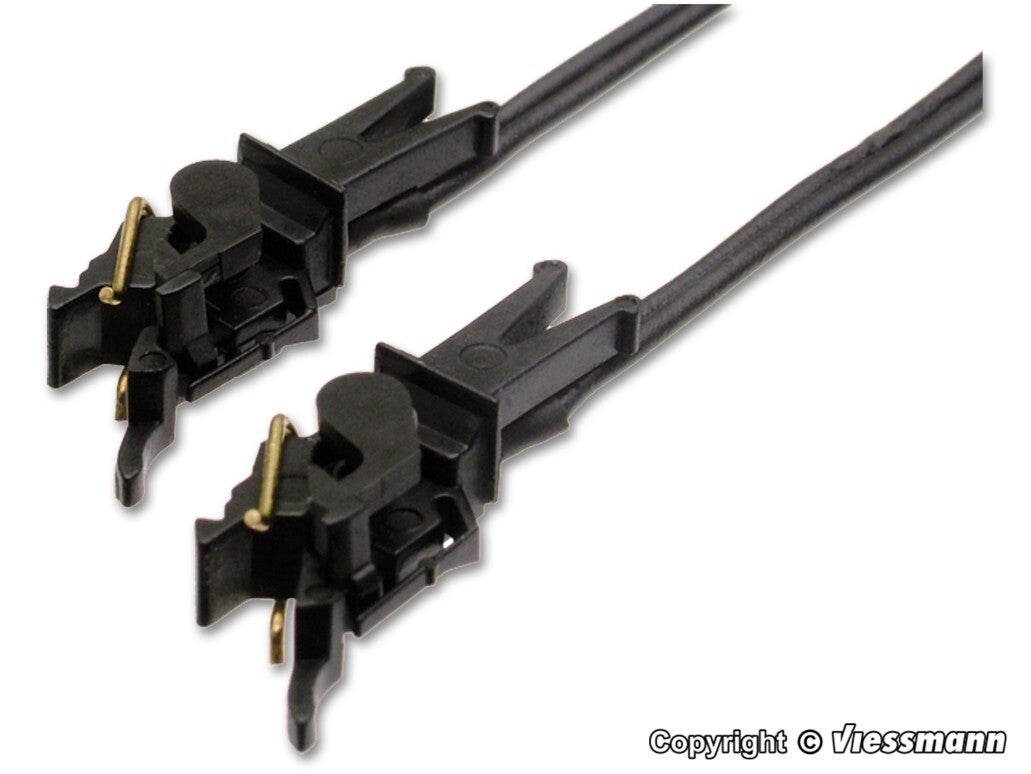 Viessmann 5048 H0 Stromführende Kupplungen, 2-polig, 1 Paar