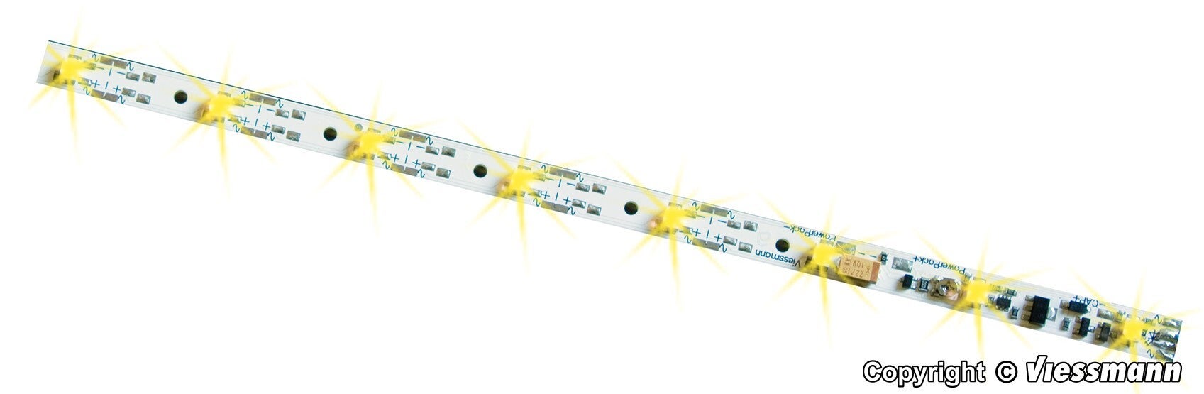 Viessmann 50495 TT Waggon-Innenbeleuchtung, 8 LEDs gelb