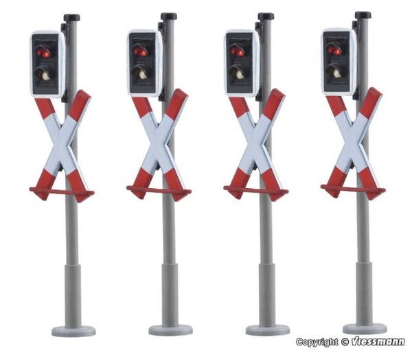 Viessmann 5057 H0 Bahnübergang-Sicherung EBÜT 80
