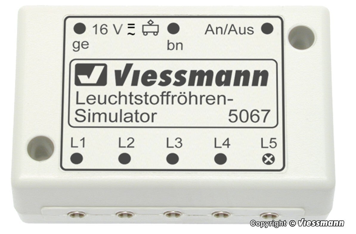 Viessmann 5067 Leuchtstoffröhren-Simulator
