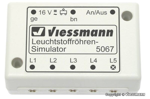Viessmann 5067 Leuchtstoffröhren-Simulator