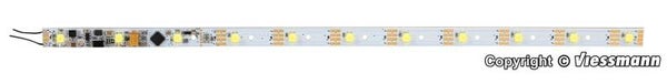 Viessmann 5077 H0 Waggon-Innenbeleuchtung, 11 LEDs warmweiß, mit Funktionsdecoder