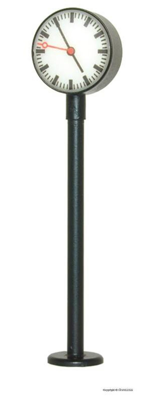 Viessmann 5080 H0 Beleuchtete Bahnsteiguhr, LED weiß