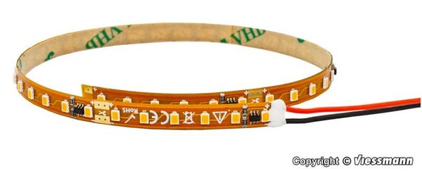 Viessmann 5086 LED-Leuchtstreifen 5 mm breit mit 42 LEDs warmweiß