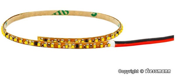 Viessmann 5087 LED-Leuchtstreifen 2,3 mm breit mit 55 LEDs warmweiß