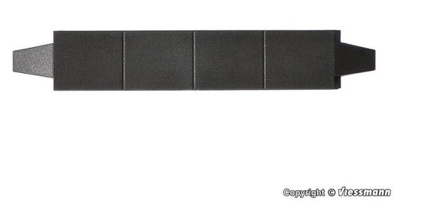 Viessmann 5105 H0 Gleisfüllstück für Zweileitergleise, passend zu 5104 und 5107