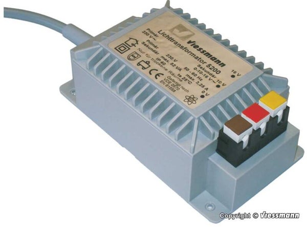 Viessmann 5200 Lichttransformator 16 V, 52 VA