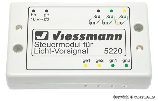 Viessmann 5220 Steuermodul für Licht-Vorsignal