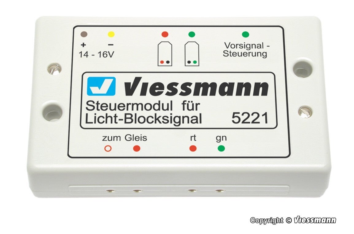 Viessmann 5221 Steuermodul für Licht-Blocksignal