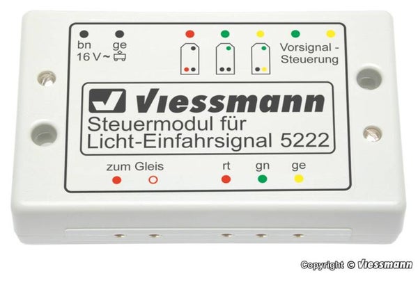Viessmann 5222 Steuermodul für Licht-Einfahrsignal