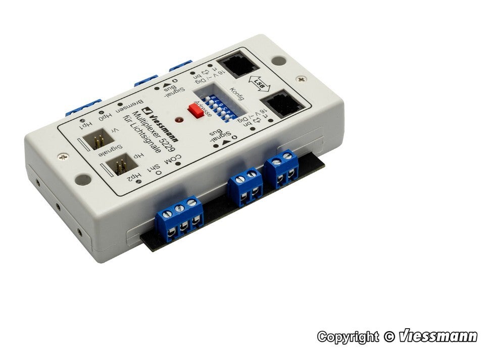 Viessmann 5229 Multiplexer für Lichtsignale mit Multiplex- Technologie