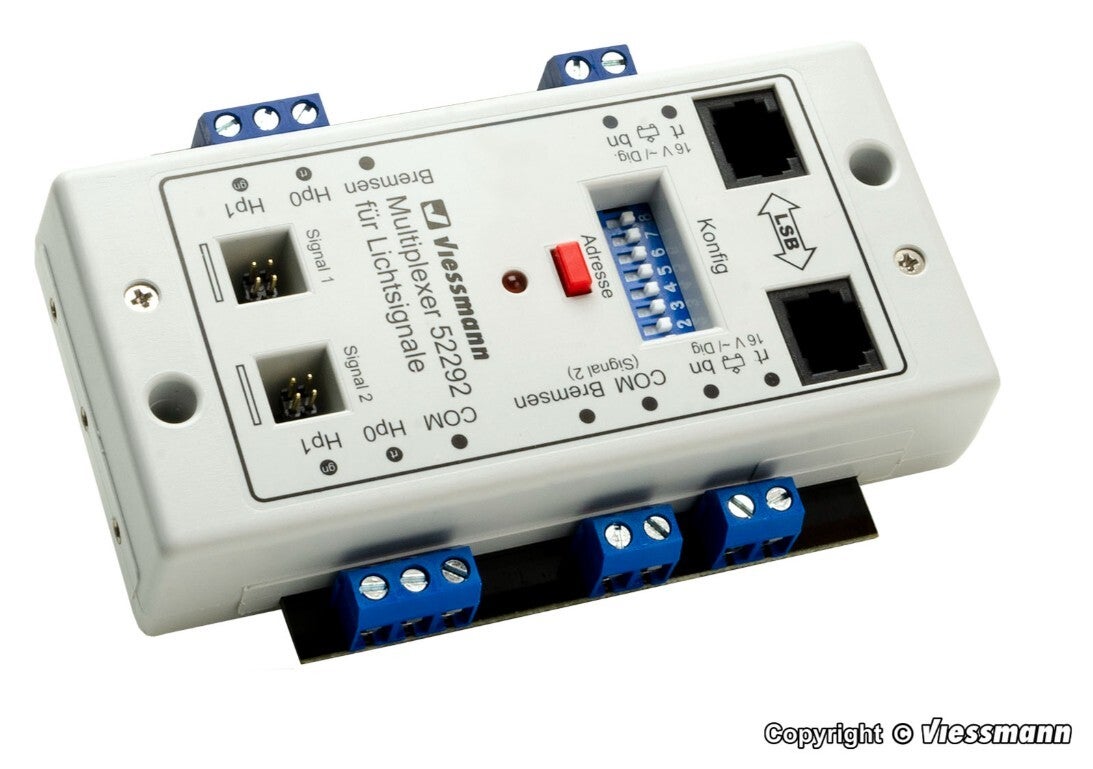 Viessmann 52292 Doppel-Multiplexer für 2 Lichtsignale mit Multiplex-Technologie