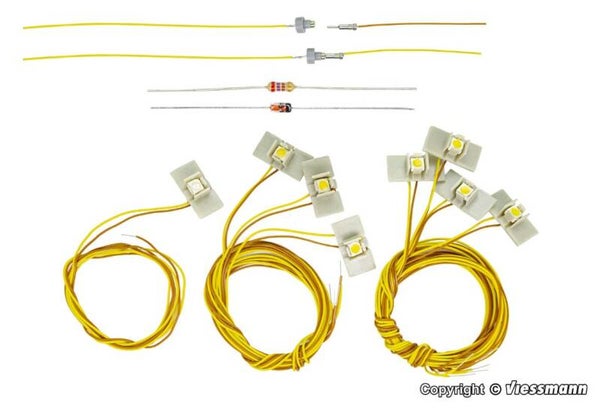 Viessmann 6002 Beleuchtungs-Set für kibri Kubushäuser