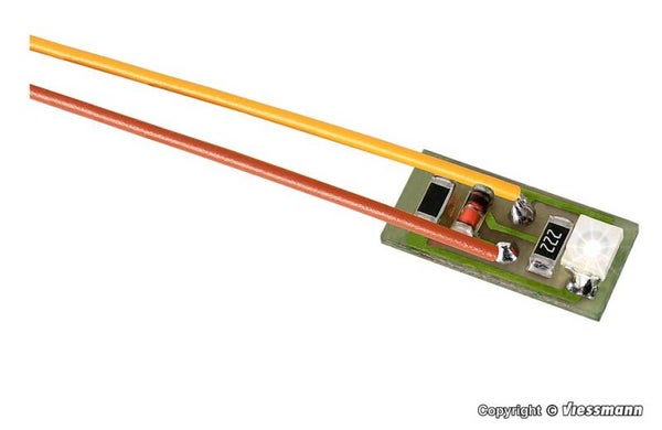 Viessmann 6008 Hausbeleuchtung mit 1 LED weiß, 10 Stück