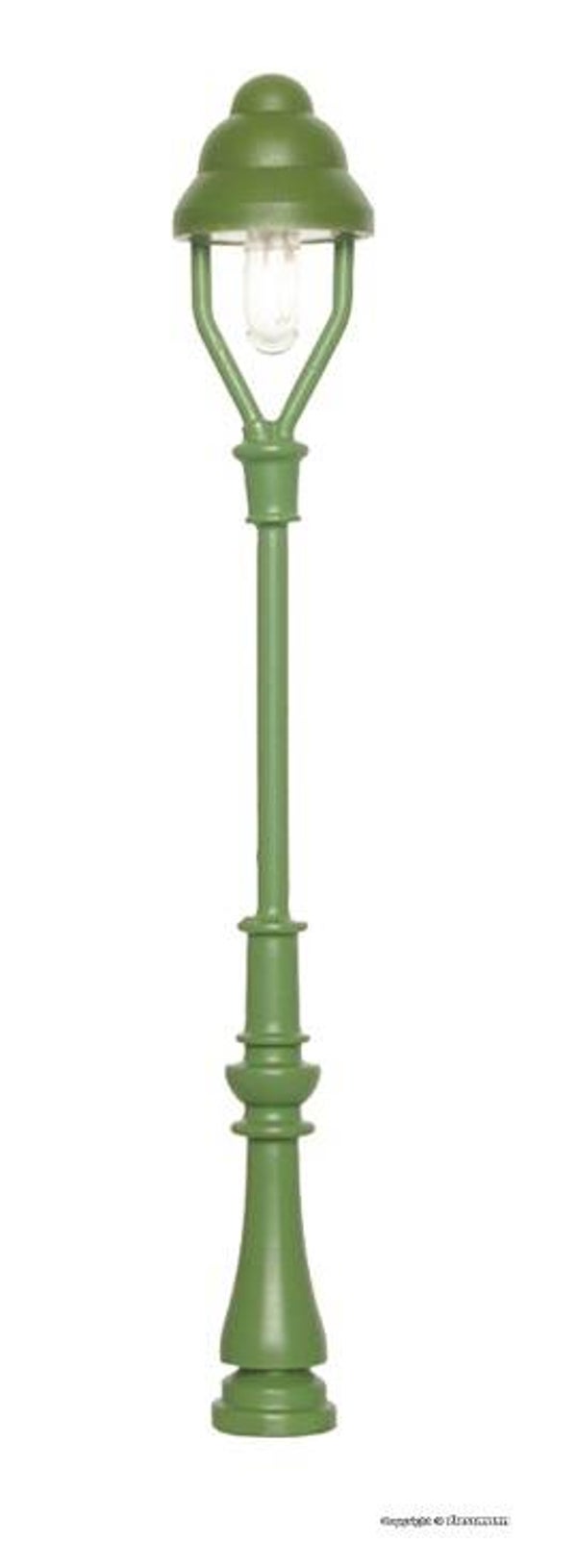 Viessmann 6011 H0 Einheits-Gaslaterne grün, LED warmweiß
