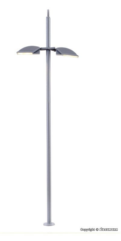 Viessmann 6034 H0 Stadtleuchte modern, doppelt, 2 LEDs weiß