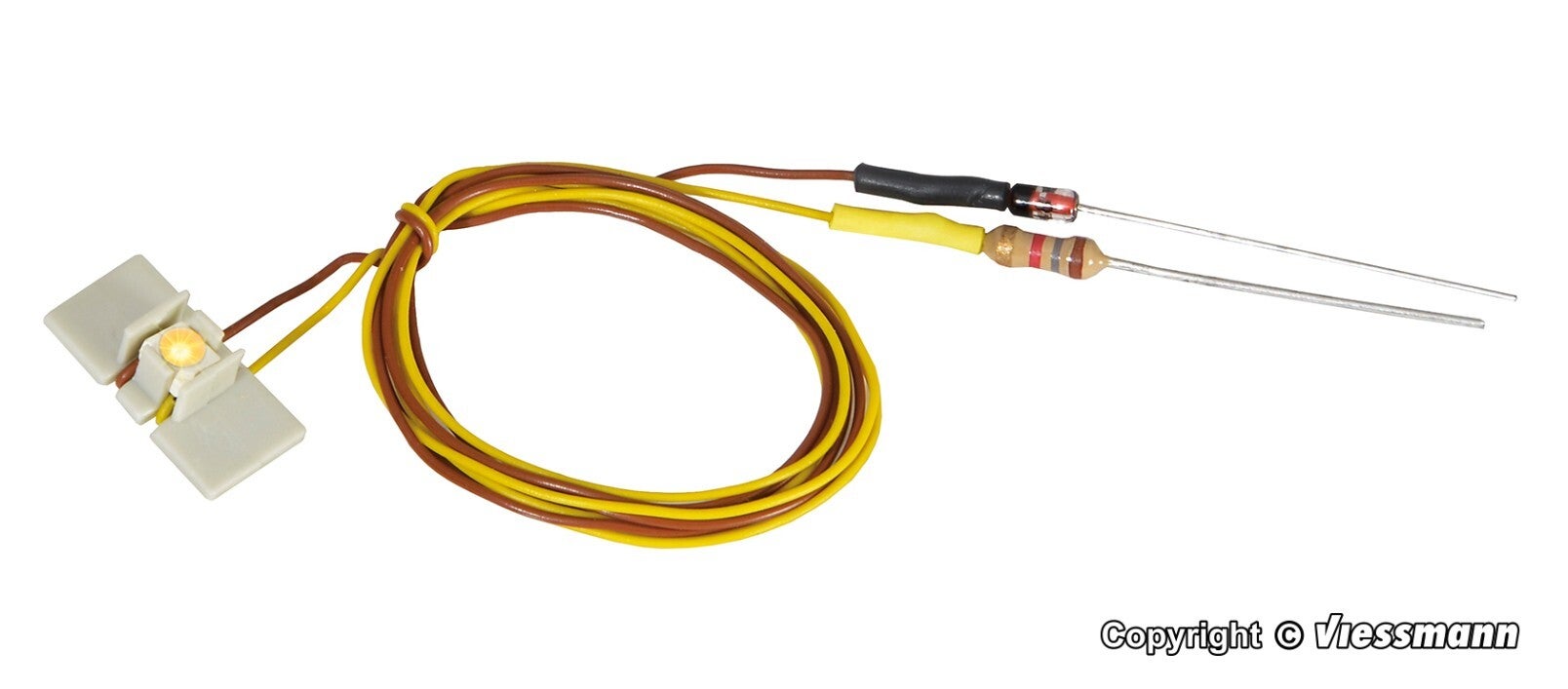 Viessmann 6046 LED für Etageninnenbeleuchtung warmweiß, 10 Stück