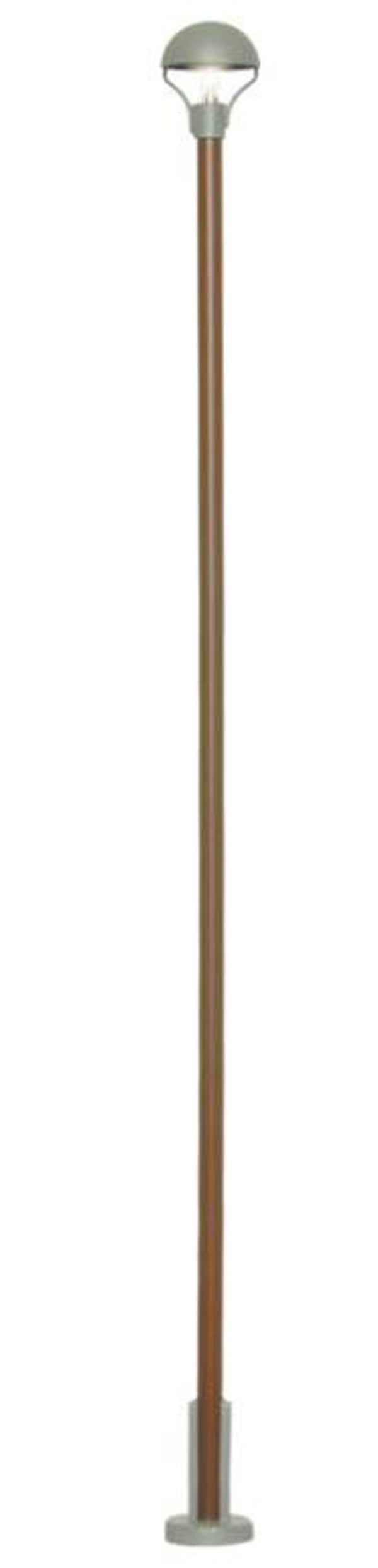 Viessmann 6062 H0 Holzmastleuchte DDR-Reichsbahn, LED warmweiß