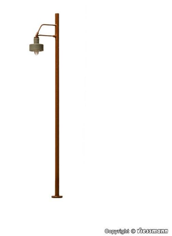 Viessmann 6065 H0 Holzmastleuchte, LED warmweiß