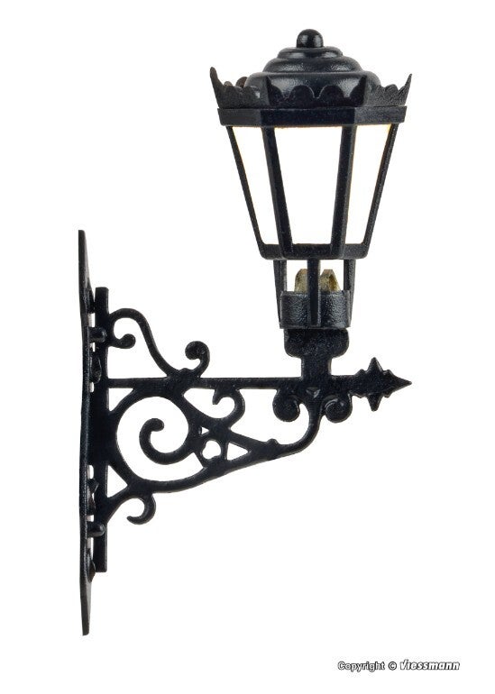 Viessmann 6074 H0 Wandlaterne, LED warmweiß