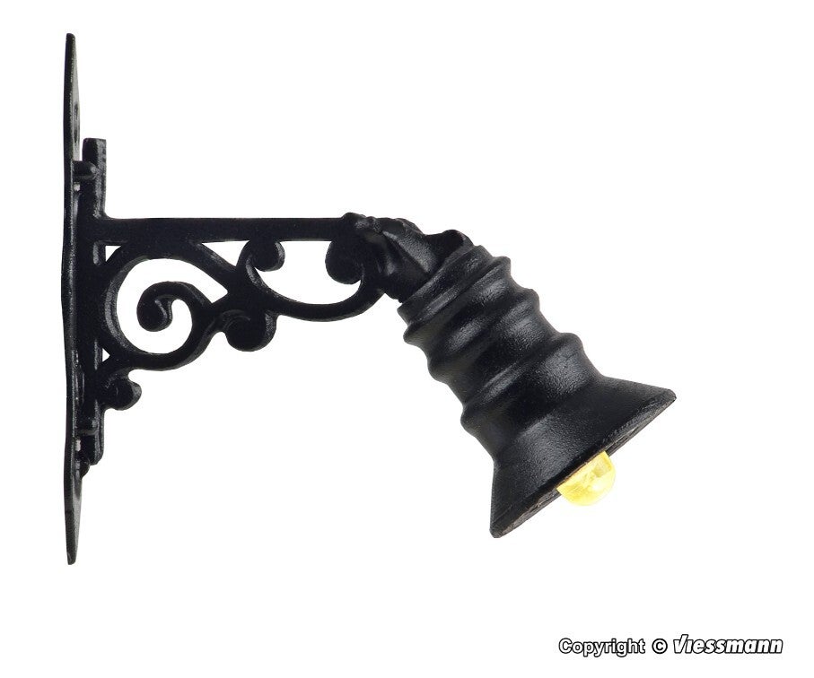 Viessmann 6076 H0 Wandlaterne, LED warmweiß
