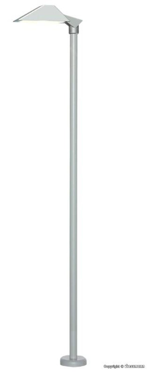 Viessmann 6083 H0 Moderne Bahnsteigleuchte, LED weiß