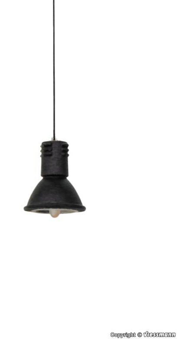 Viessmann 6086 H0 Hängende Industrieleuchte, LED warmweiß