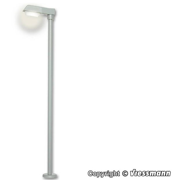 Viessmann 6092 H0 Straßenleuchte modern, LED weiß