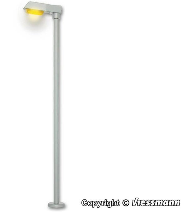 Viessmann 6093 H0 Straßenleuchte modern, LED gelb