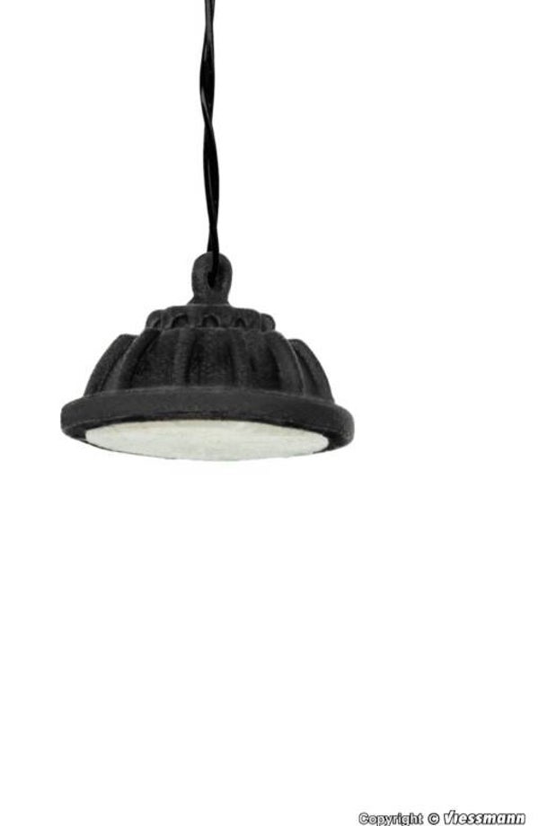 Viessmann 6100 H0 Hängende Industrieleuchte modern, LED warmweiß