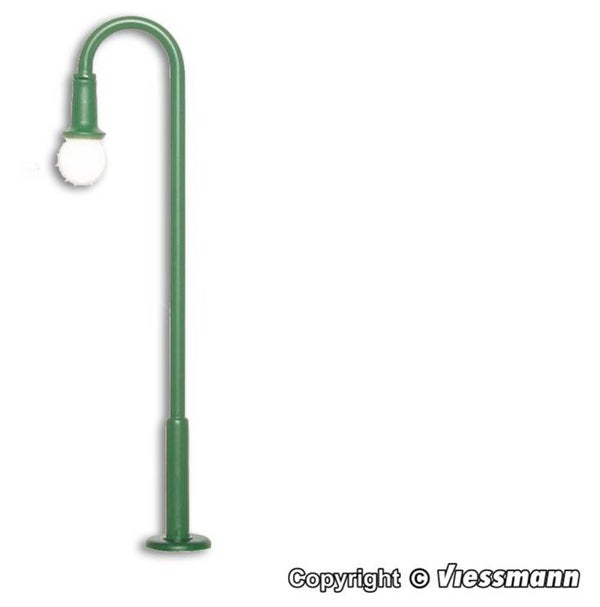 Viessmann 6152 H0 Bogenleuchte grün, LED warmweiß