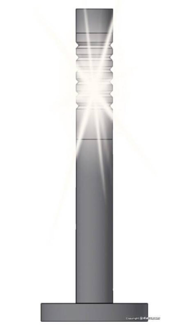 Viessmann 6162 H0 Pollerleuchten modern, LED weiß, 3 Stück