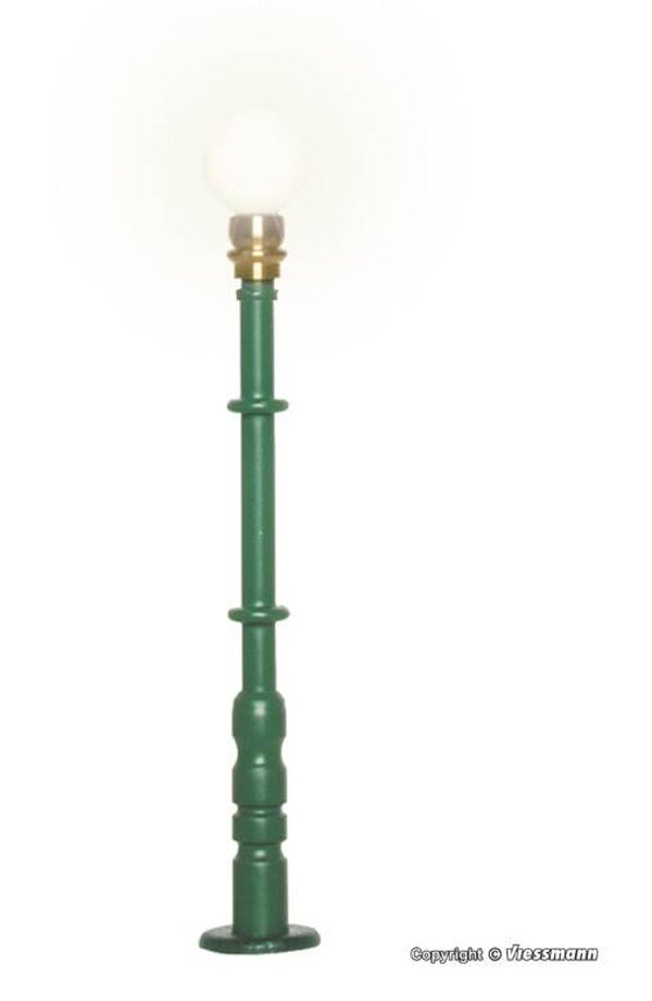 Viessmann 6300 H0 Kugelleuchte grün, LED warmweiß