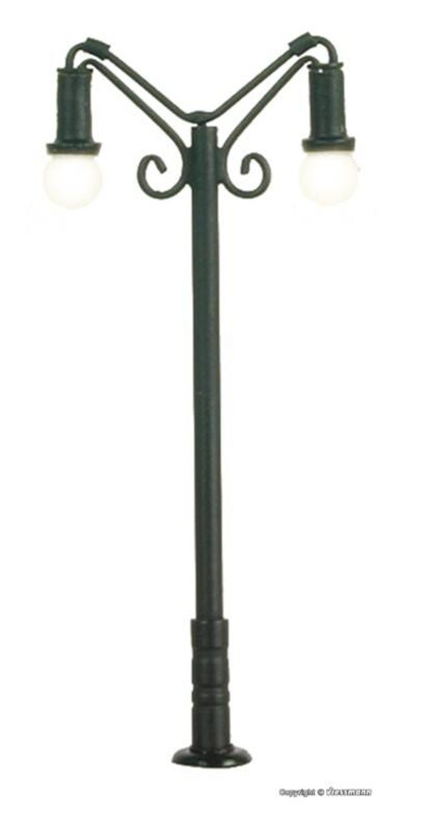 Viessmann 6415 N Nostalgische Leuchte, 2 LEDs warmweiß