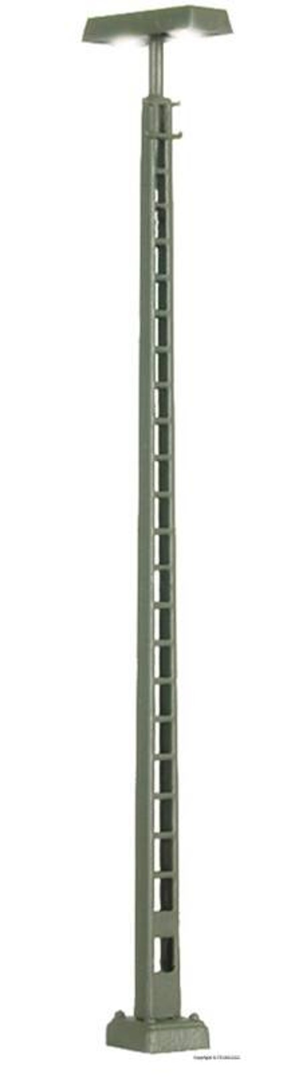 Viessmann 6463 N Gittermastleuchte, 2 LEDs weiß