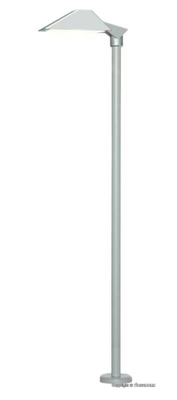 Viessmann 6483 N Moderne Bahnsteigleuchte, LED weiß