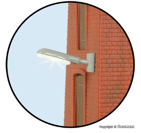 Viessmann 6489 N Industrieleuchte, LED weiß