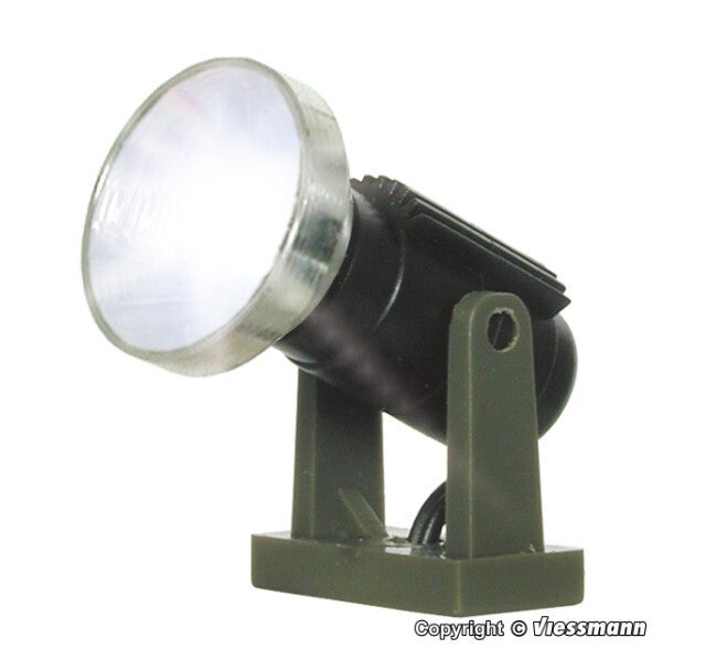 Viessmann 6530 N Flutlichtstrahler nieder, LED weiß