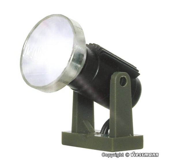 Viessmann 6530 N Flutlichtstrahler nieder, LED weiß