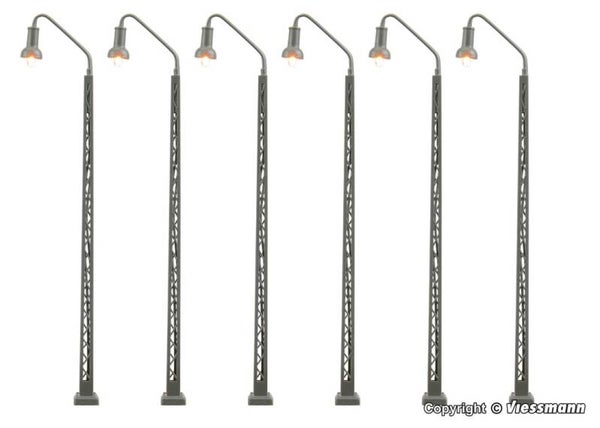 Viessmann 65856 N Bahnbetriebswerkleuchte, LED warmweiß, 5+1
