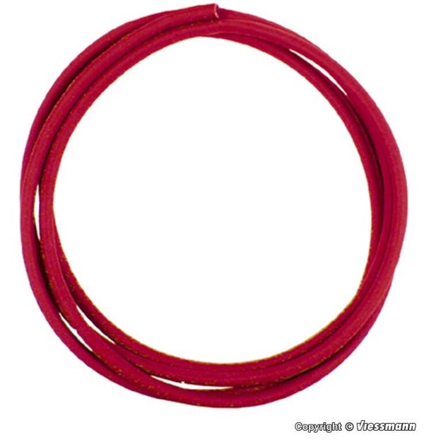 Viessmann 6818 Schrumpfschlauch rot, 40 cm, Innendurchmesser 1,2 mm