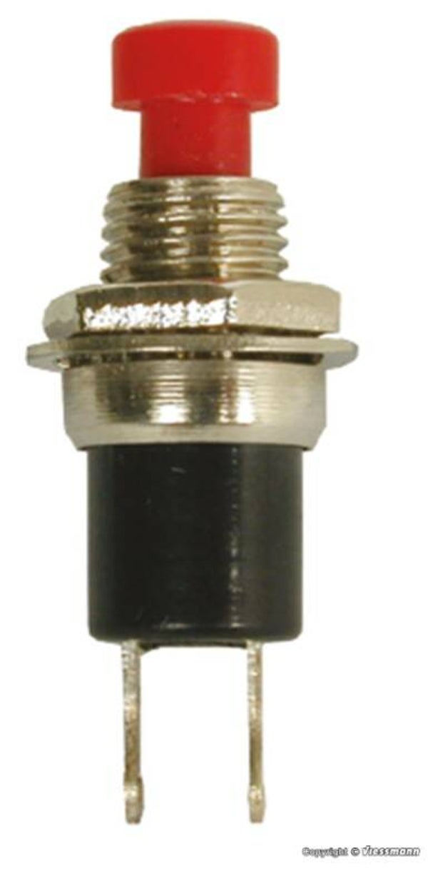 Viessmann 68301 Moment-Taster rot, 5 Stück
