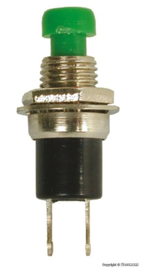 Viessmann 68302 Moment-Taster grün, 5 Stück