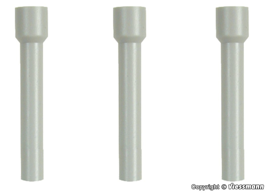 Viessmann 6833 Verlängerungen für Hausbeleuchtungssockel, 3 Stück